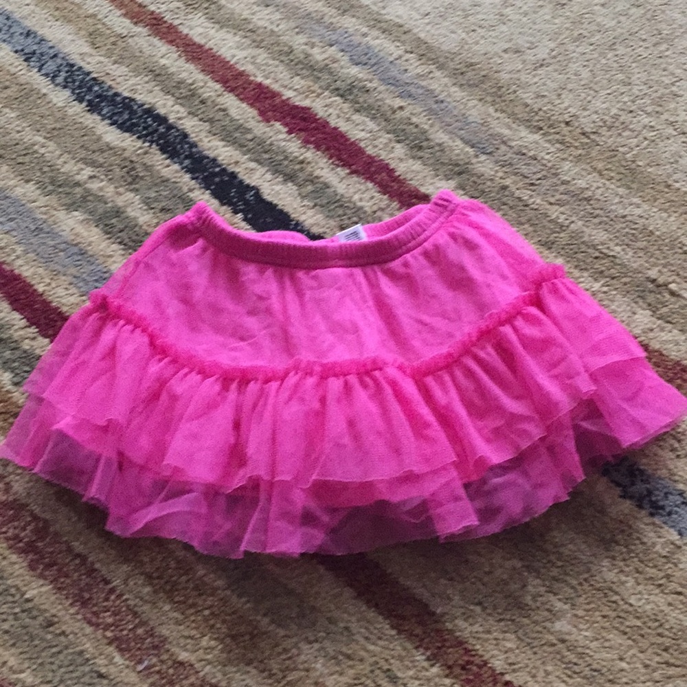 Pink skirt with shorts
